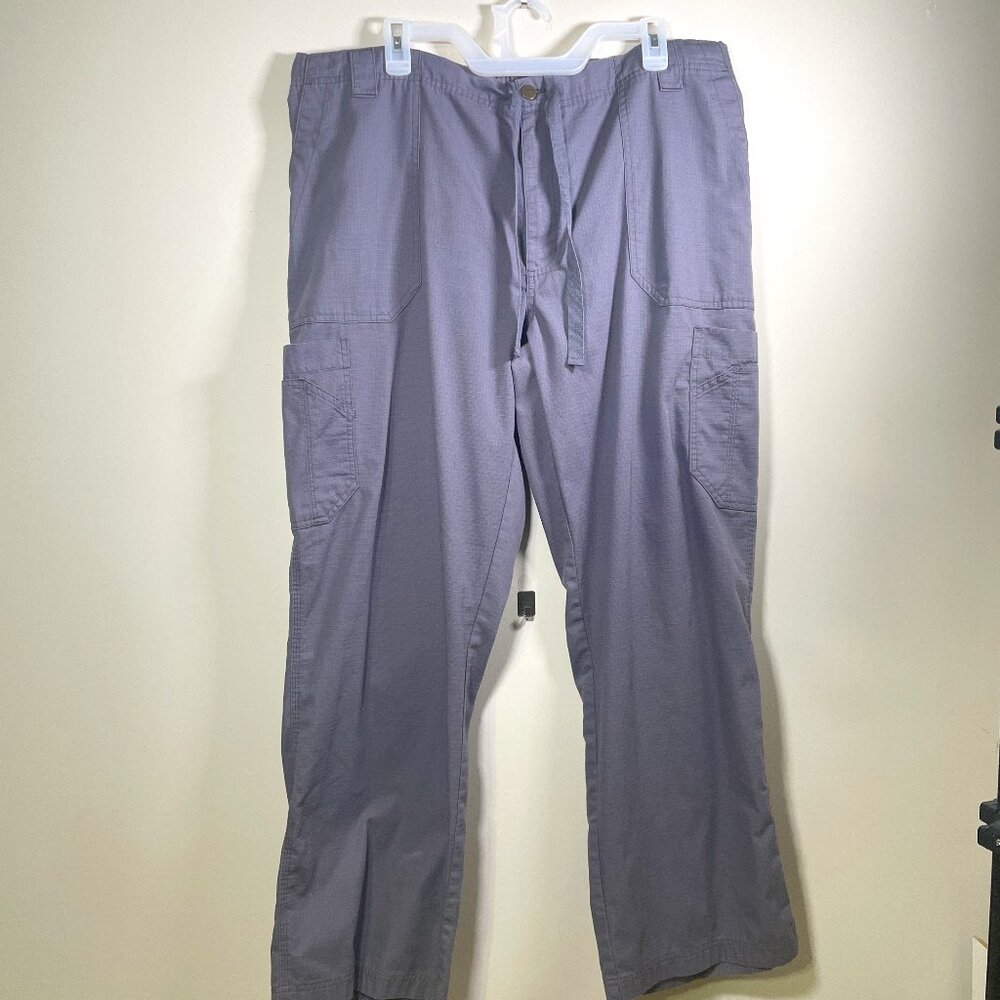 XL Men's Carhartt Gray Nursing Scrubs